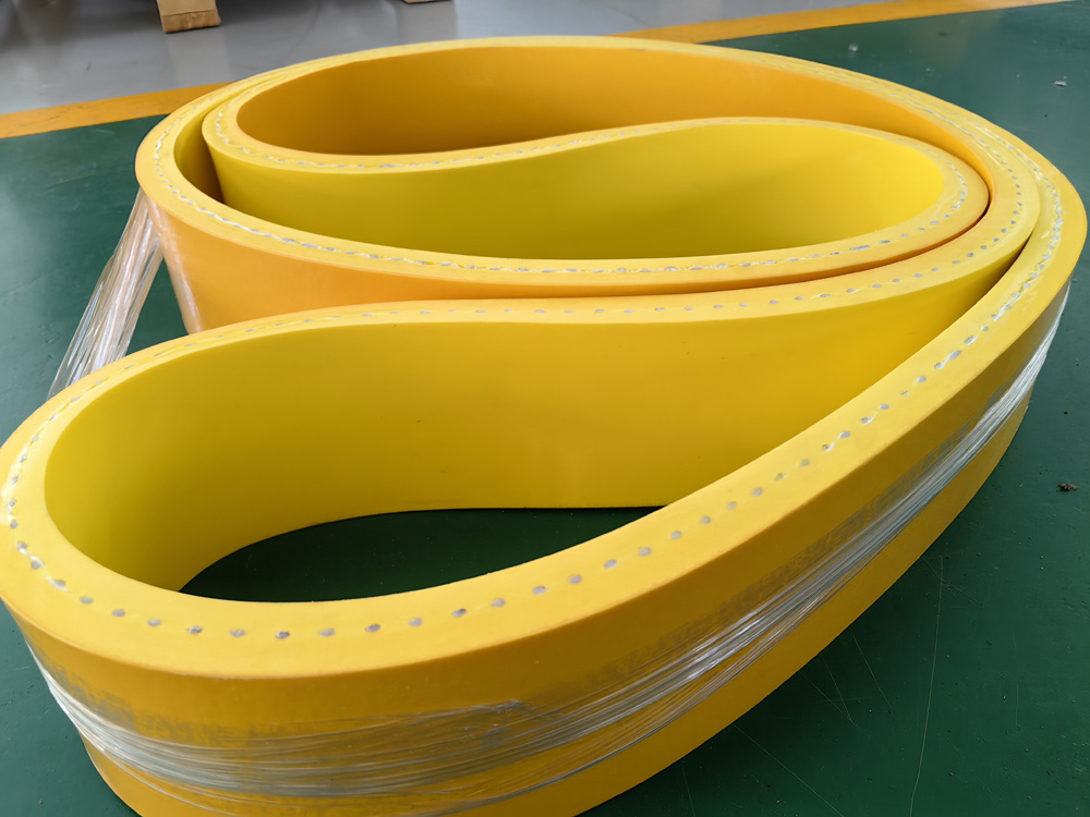 PU wire and cable traction belt